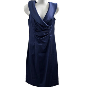 Betsy and Adam by Linda Bernell Navy Blue Women's cocktail dress size 6